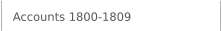 Accounts 1800-1809