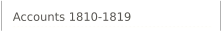 Accounts 1810-1819